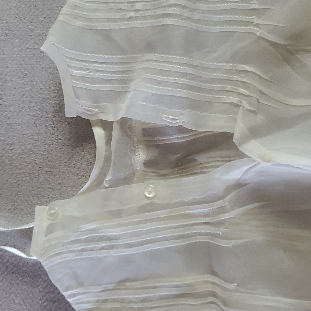 Vintage Christening Gown, Bonnets And Blankets - Picture 12 of 17